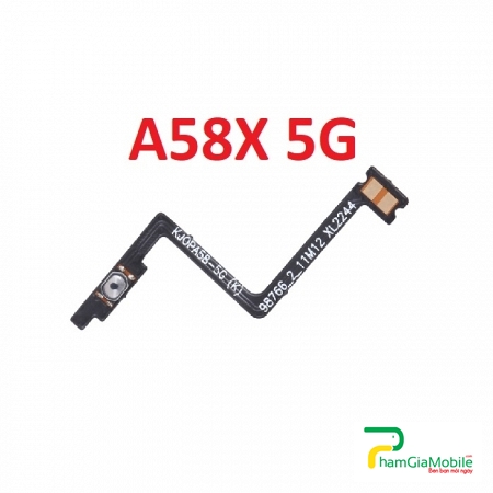 Dây Nút Nguồn Oppo A58X 5G Dây Nút Nguồn On Off  Linh Kiện Thay Thế